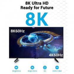 Cabo HDMI 2.1 8K Vention AANBG | HDMI Macho - HDMI Macho |1.5m |Preto barato