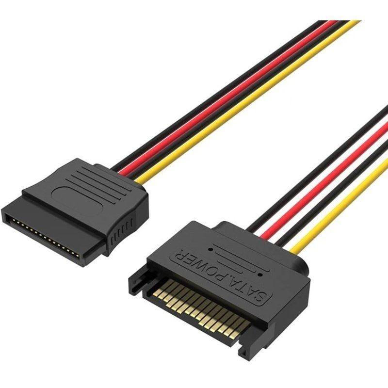 Comprar Cabo de alimentação 15Pin Vention KDABY |SATA Macho - SATA Fêmea | 30cm