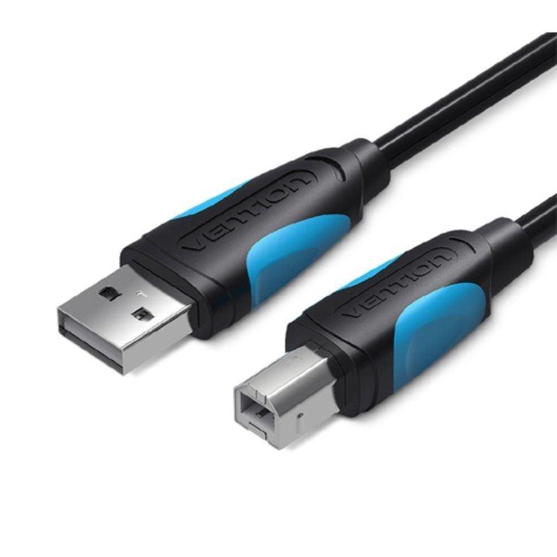 Comprar Cabo de impressora USB 2.0 Vention VAS-A16-B300 | USB tipo B macho - USB macho | 480 Mbps | 3 m | Preto
