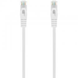 Cable de Red RJ45 AWG24 UTP Aisens A145-0594 Cat.6A/ LSZH/ 1m/ Blanco