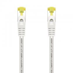 Cable de Red RJ45 SFTP Aisens A146-0490 Cat.7/ 1m/ Blanco