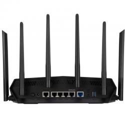 Router Gaming sem fio Asus TUF AX6000 | WiFi 6 | 6000Mbps | 2.4GHz 5GHz | 6 Antenas | WiFi 802.11ax/ac/n/a/ - n/b/g