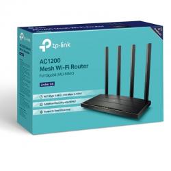 Router sem fio TP-Link Archer C6 1200 Mbps | 2.4GHz 5GHz | 4 Antenas | WiFi 802.11ac/n/a - b/g/n