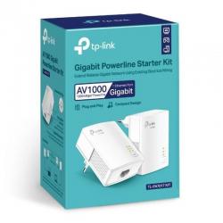 Adaptador Powerline TP-Link TL-PA7017Kit 1000 Mbps | Alcance 300m |Pacote com 2