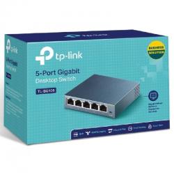 Switch TP-Link TL-SG105 | 5 Portas | RJ-45  | 10/100/1000