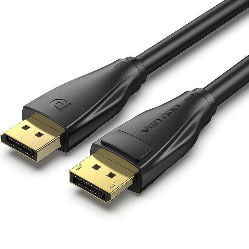 Comprar Cabo DisplayPort 1.4  Vention HCDBH | 8k | DisplayPort Macho - DisplayPort Macho | 2m | Preto