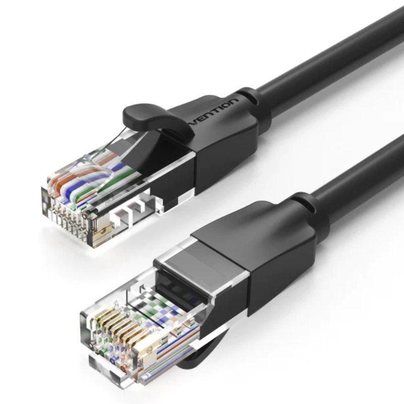 Cable de Red RJ45 UTP Vention IBEBH Cat.6/ 2m/ Negro Cable de Red RJ45 UTP Vention IBEBH Cat.6/ 2m/ Negro