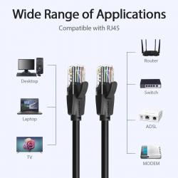 Cabo de Rede RJ45 UTP Vention IBEBH  | Cat.6 | 2m | Preto barato