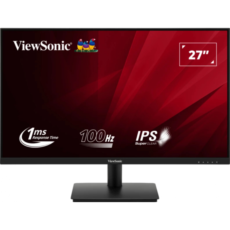 MONITOR VIEWSONIC VA270-H 27" 1920X1080 1 MS FULL HD LED NEGRO MONITOR VIEWSONIC VA270-H 27" 1920X1080 1 MS FULL HD LED NEGRO