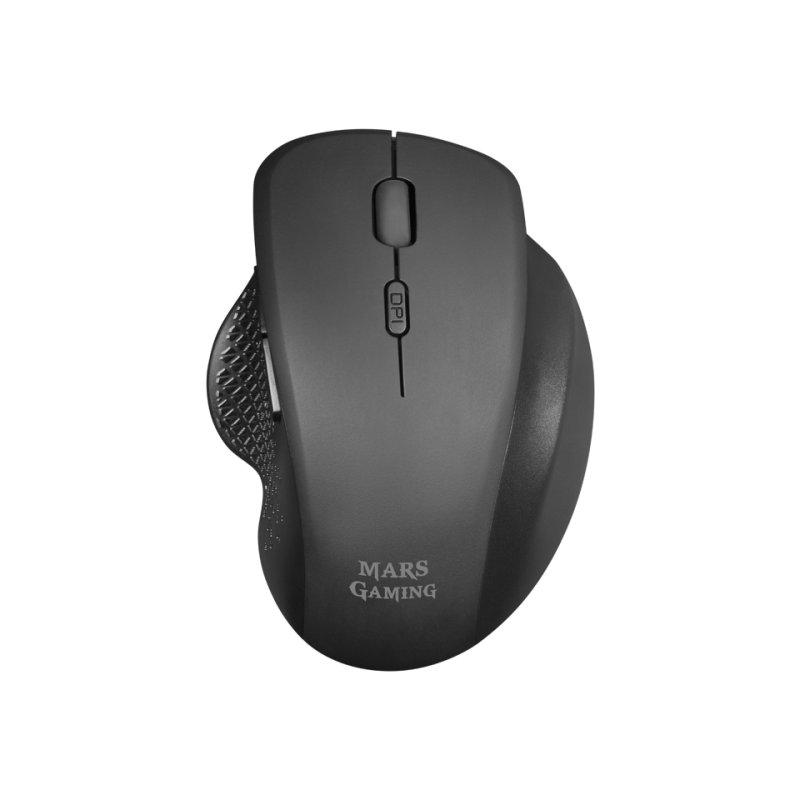 Mars Gaming Ratón MMWERGO Wireless 3.200Dpi Ergo Mars Gaming Ratón MMWERGO Wireless 3.200Dpi Ergo