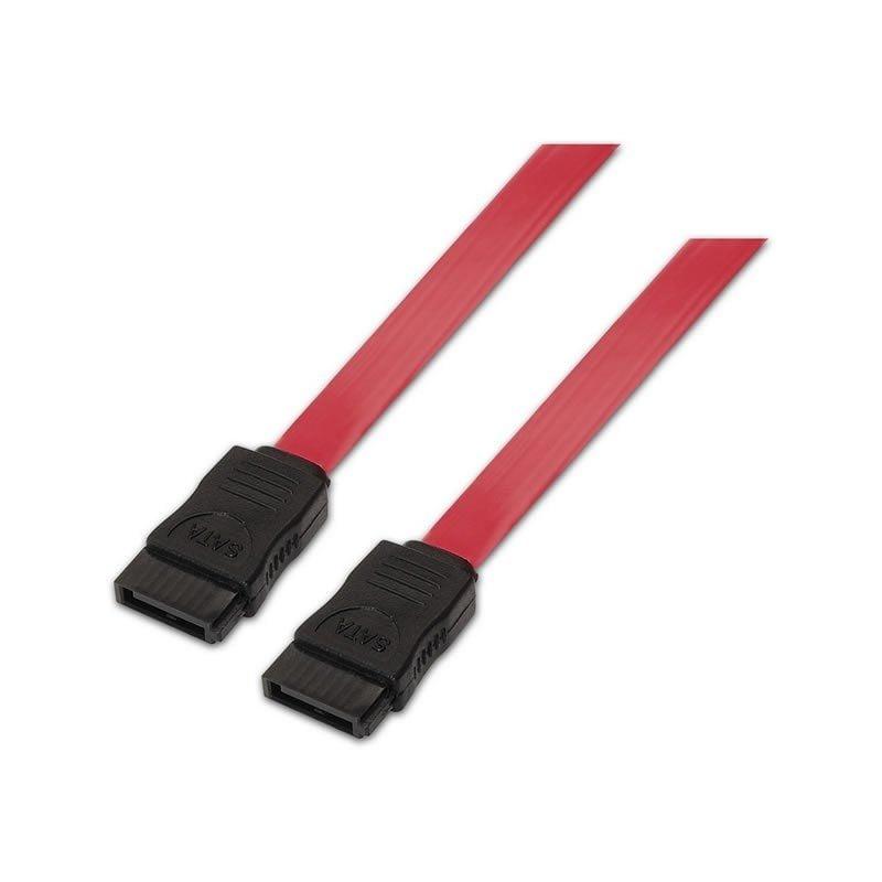 Cable SATA Aisens A130-0153/ SATA Hembra - SATA Hembra/ Hasta 0.1W/ 768Mbps/ 50cm/ Rojo Cable SATA Aisens A130-0153/ SATA Hembra - SATA Hembra/ Hasta 0.1W/ 768Mbps/ 50cm/ Rojo