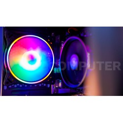 PcElite BETA Gaming | AMD RYZEN 5 5600X | RTX 3050 6 GB | 16GB DDR4 | SSD 1TB |LCD 27" |PACK GAMING