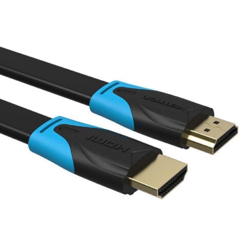 Cable HDMI 2.0 4K Vention VAA-B02-L200/ HDMI Macho - HDMI Macho/ 2m/ Negro Cable HDMI 2.0 4K Vention VAA-B02-L200/ HDMI Macho - HDMI Macho/ 2m/ Negro