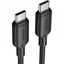 Cabo USB 2.0 Tipo-C 3A Vention TRCBF | USB Tipo-C Macho - USB Tipo-C Macho | 60W | 480Mbps | 1m | Preto online