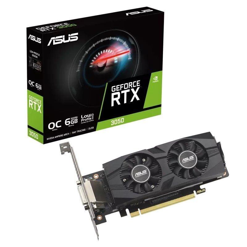 Comprar Tarjeta Gráfica Asus GeForce RTX 3050 LP BRK OC Edition | 6GB GDDR6 | Compativel com Perfil Baixo