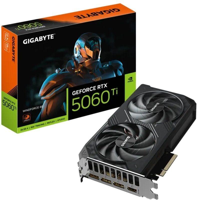 Comprar Gigabyte GeForce RTX 5060 Ti WindForce | 8GB GDDR7