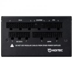 Fonte de alimentação Hiditec GDX750 V2 | 750W | Ventilador 14cm | ATX 3.0 | PCIe 5.0 | 80 Plus Gold