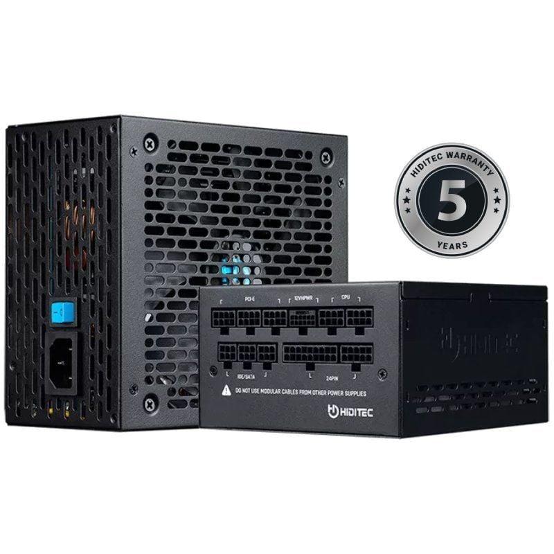 Comprar Fonte de alimentação Hiditec GDX850 V2 | 850W | Ventilador 14cm | ATX 3.0 | PCIe 5.0 | 80 Plus Gold