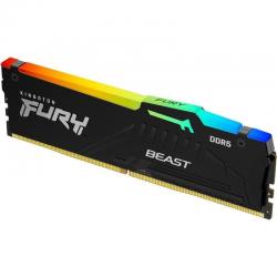 Memoria RAM Kingston FURY Beast RGB 16GB | DDR5 | 5600MHz | 1.25V | CL40 online