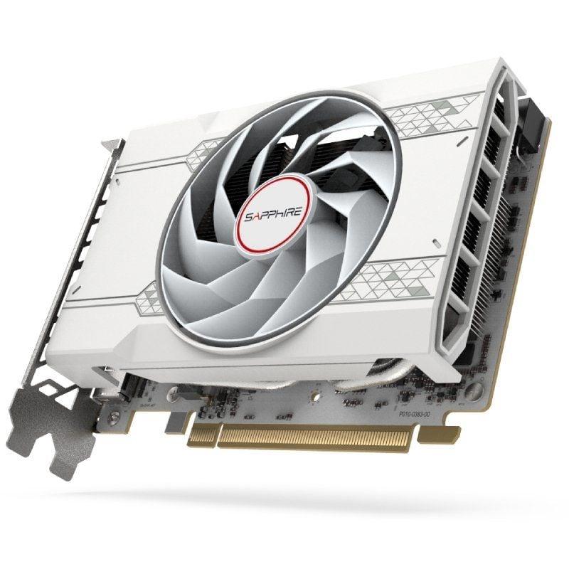 White Radeon Rx 6500 Tarjeta Gráfica Sapphire PULSE Radeon RX 6500 XT ITX Pure Gaming/ 4GB GDDR6