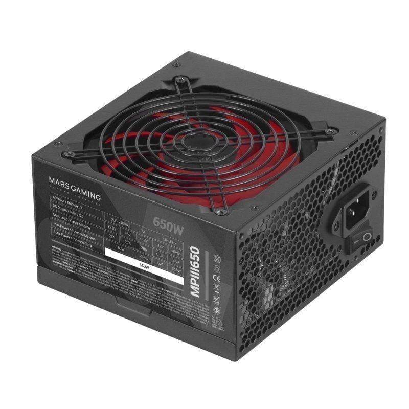 Comprar Fonte de alimentação Mars Gaming MPIII650 | 650W | Ventilador 12cm