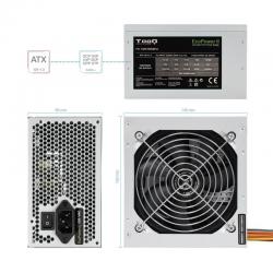 Fonte de alimentação Tooq TQEP-500SSE-O OEM | 500W | Ventilador 12cm