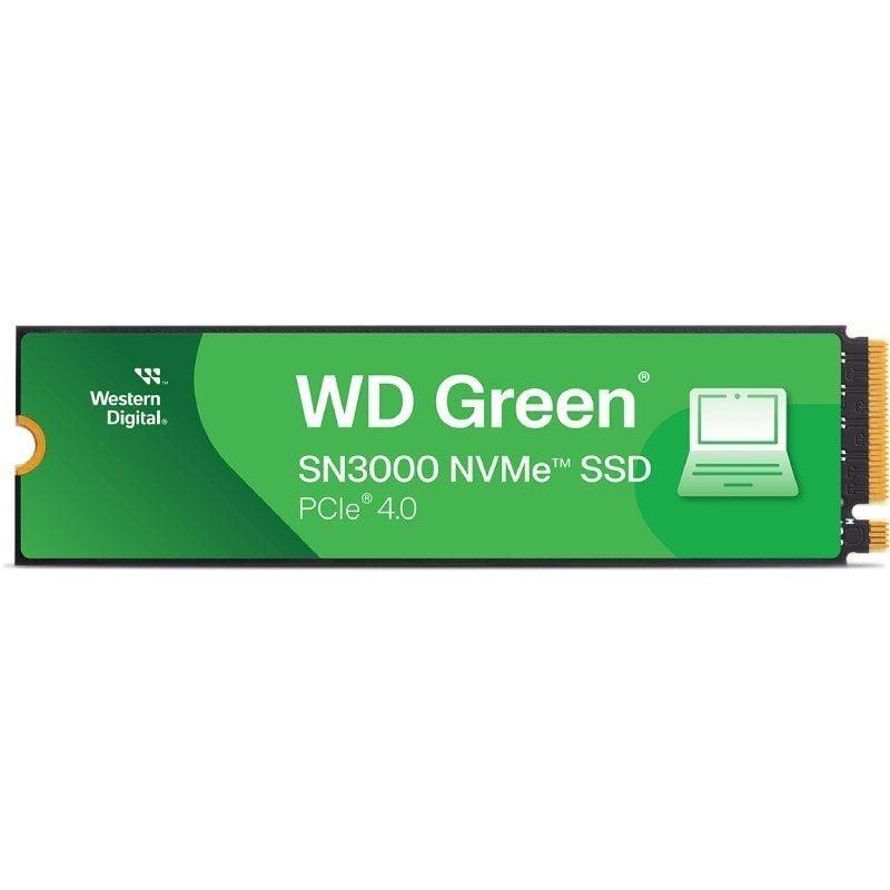 Disco SSD Western Digital WD Green SN3000 500GB/ M.2 2280 PCIe Disco SSD Western Digital WD Green SN3000 500GB/ M.2 2280 PCIe
