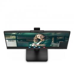 Monitor profissional AOC 24P3QW de 23,8" | Full HD | Webcam | Multimídia | Altura ajustável | Preto barato