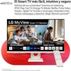 Smart Monitor LG MyView 32SR50F-W 31.5' | Full HD | Multimidia | Smart TV  Branco online