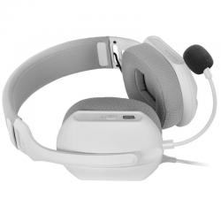 Auscultador Gaming Mars Gaming MH-PRO com microfone | Jack 3,5 | USB |Branco