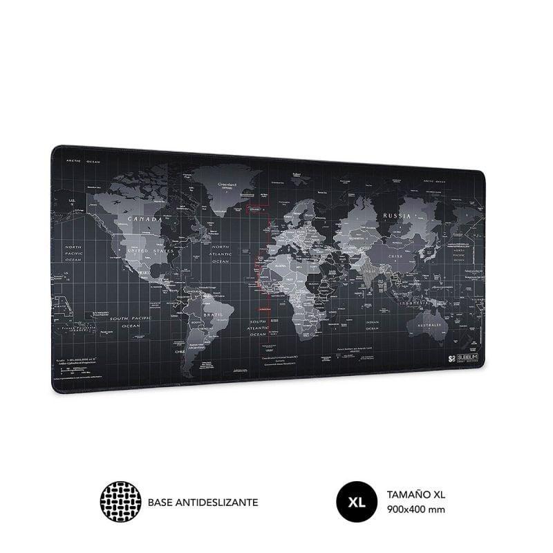 Alfombrilla Subblim 01PUW01 World XL/ 900 x 400 x 3 mm Alfombrilla Subblim 01PUW01 World XL/ 900 x 400 x 3 mm