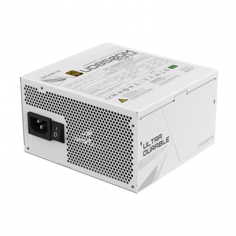 Comprar FONTE DE ALIMENTAÇÃO GIGABYTE GP-UD850GM PG5 | 850 W |80+ Gold | Branco