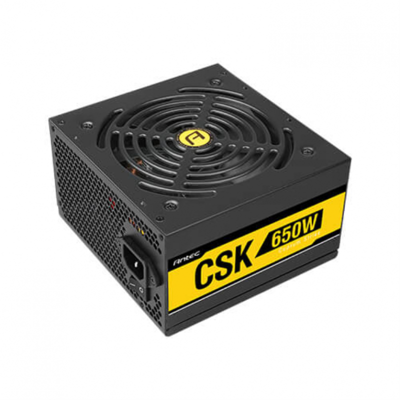 FUENTE ALIMENTACION ANTEC CS650 EC 80+ BRONZE ATX NEGRO FUENTE ALIMENTACION ANTEC CS650 EC 80+ BRONZE ATX NEGRO
