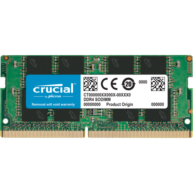 Comprar DDR4 SODIMM CRUCIAL 8GB 3200