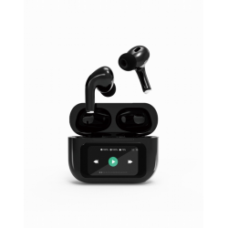 AURICULARES GEMBIRD TWS-LCD-ANC-01-BK NEGRO BT
