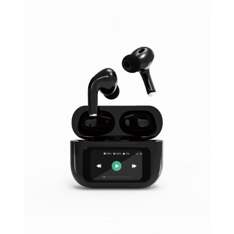 Comprar AURICULARES GEMBIRD TWS-LCD-ANC-01-BK | Preto | Bluetooth