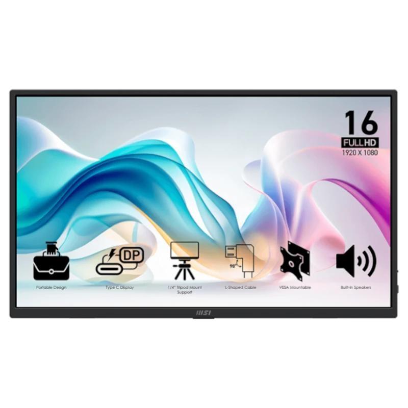 Comprar MONITOR MSI 9S6-3PE50M-011 | 15.6 POLEGADAS | IPS FHD | PRETO