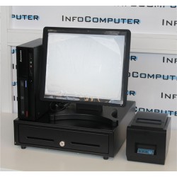 Terminal POS (PC + Monitor Tactil 15" + IMPRESSORA + GAVETA) online