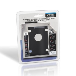 NANOCABLE Adaptador HDD 9.5MM PARA DRIVE OPTICA PORTATIL 12.7MM