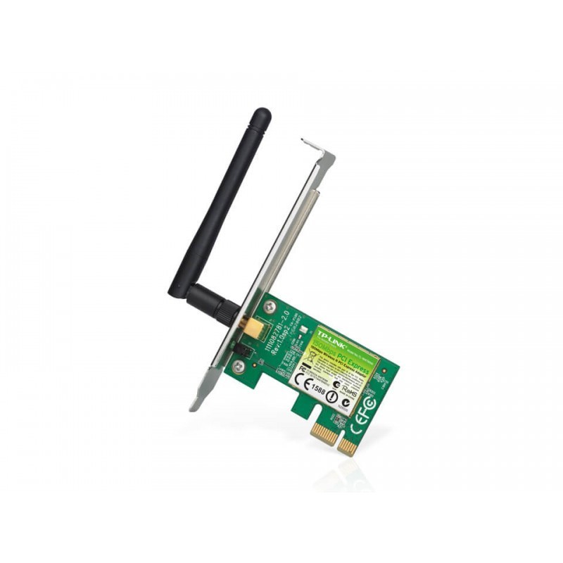 Comprar Placa Rede TP-Link Wireless N 150Mbps PCI-e 1 Antena Atheros