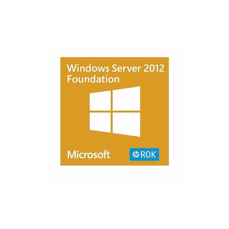 Comprar HP Windows Server 2012 R2 Foundation ROK