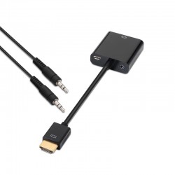 Conversor HDMI a SVGA + AUDIO HDMI/M-SVGA/H+3.5/H PRETO 10 CM+1.0M online
