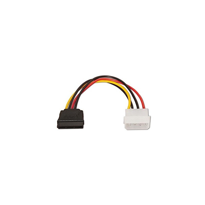CABO SATA ALIMEMTAÇÃO 5.25P(MOLEX 4PIN)/M-SATA/H16CM CABO SATA ALIMEMTAÇÃO 5.25P(MOLEX 4PIN)/M-SATA/H16CM