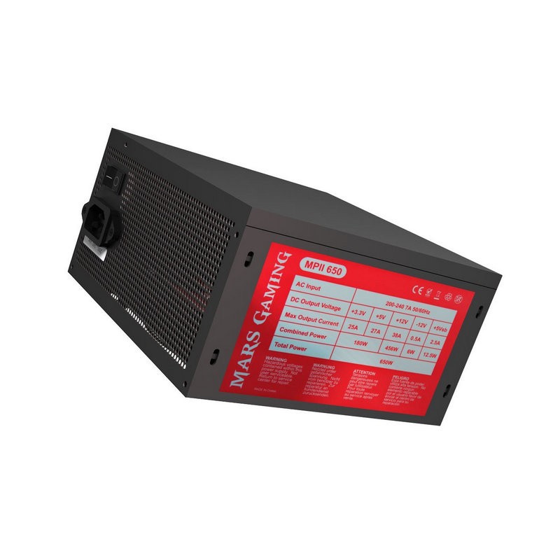 FONTE DE ALIMENTAÇÃO ATX TACENS | 550W | MARS GAMING FONTE DE ALIMENTAÇÃO ATX TACENS | 550W | MARS GAMING