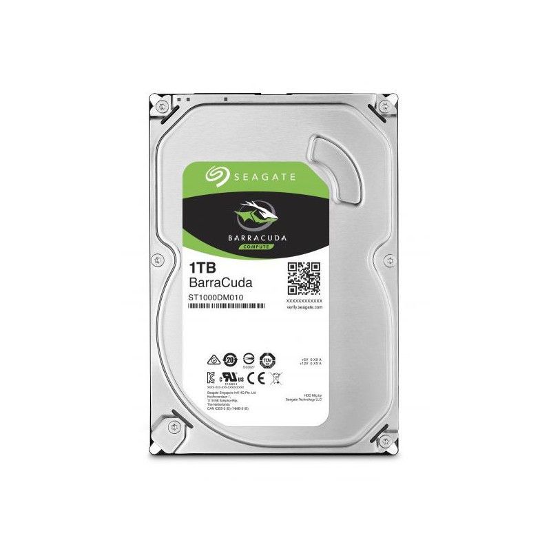 Comprar Disco Rígido 3.5" Seagate Barracuda 1TB 7200RPM 64MB SATA III