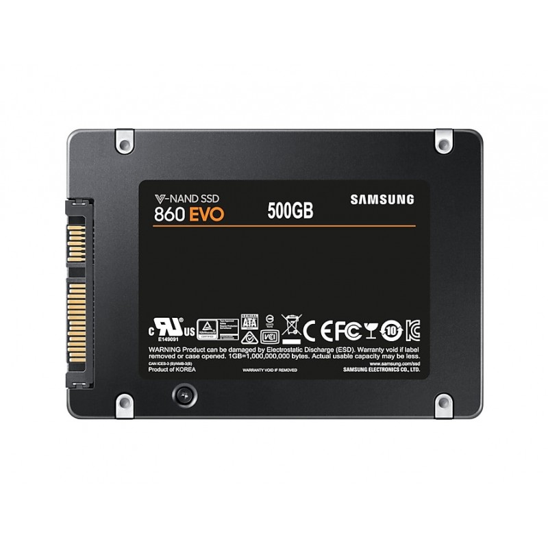 SSD 2.5" Samsung 860 Evo 500GB MLC V-NAND SATA SSD 2.5" Samsung 860 Evo 500GB MLC V-NAND SATA