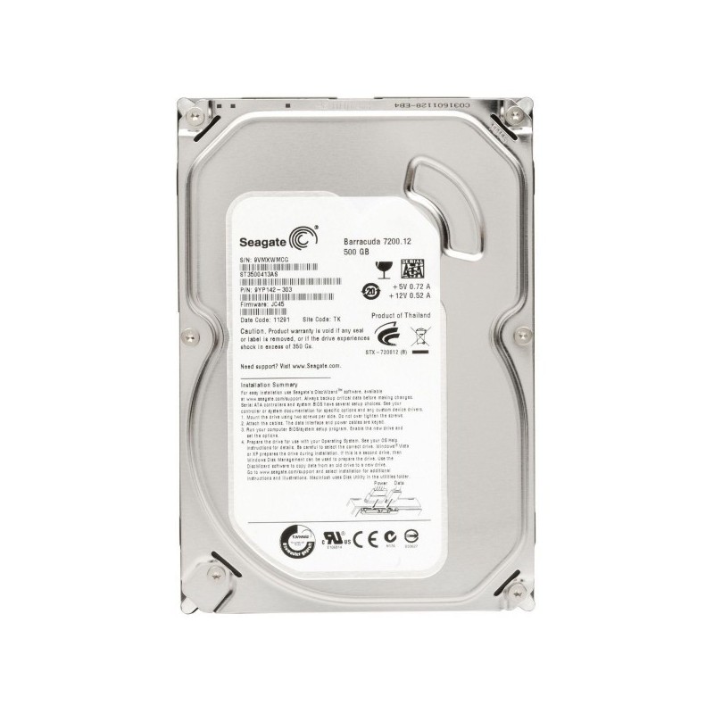 Comprar Disco Rigido 3.5" 500Gb 7200RPM SATA ( USADO )