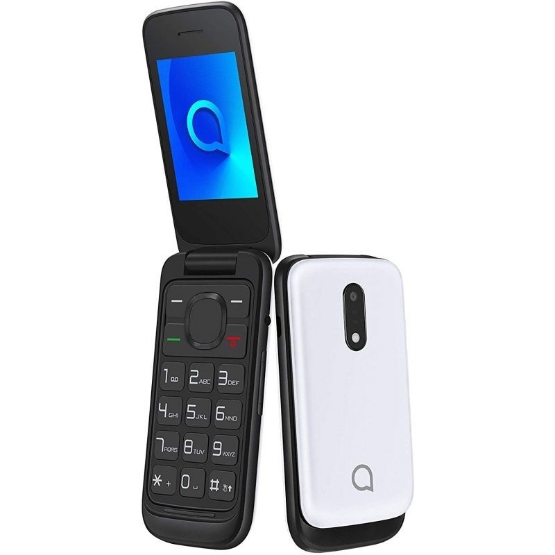 Comprar Teléfono móvil ALCATEL 2053D BLANCO   PANTALLA 2.4' QVGA   4MB RAM   4MB ROM   MICROSD   BT 2.1   CAM 1.3MP    DUAL SIM