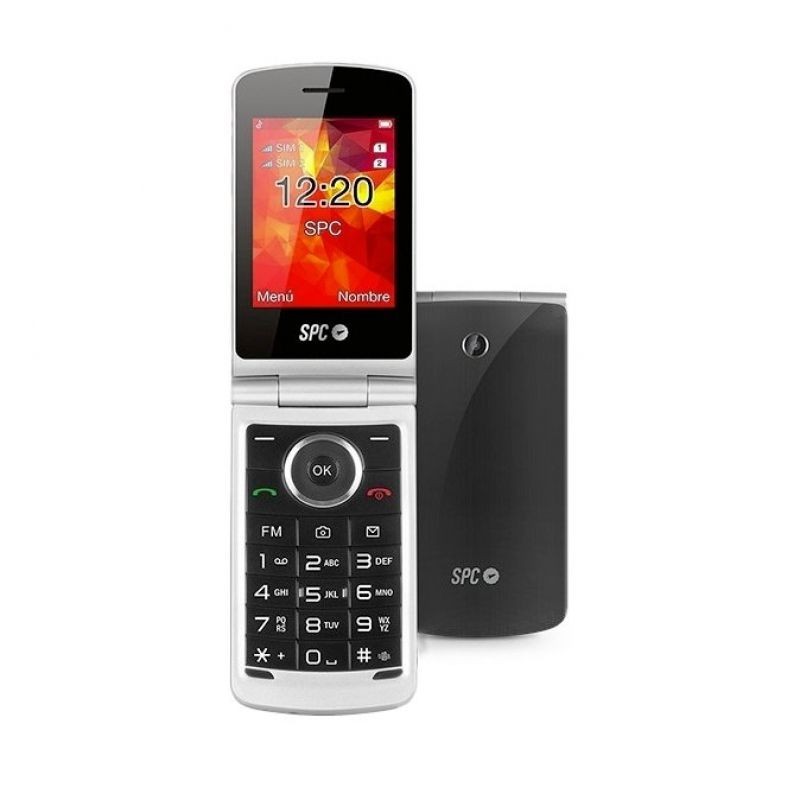 Comprar Teléfono móvil SENIOR SPC OPAL NEGRO   PANTALLA 7.1CM   TECLAS GRANDES   AGENDA 500 NOMBRES   DUAL SIM   FM   BT   MICROSD