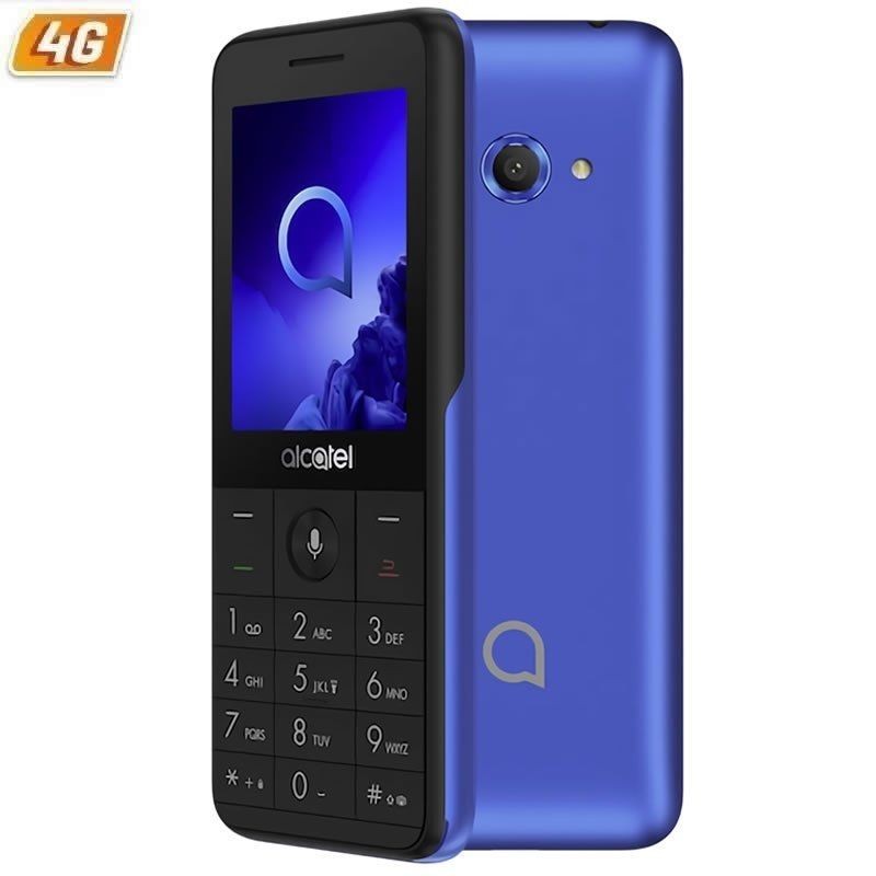 Comprar Smartphone móvil  ALCATEL 3088 METALLIC BLUE   2.4'   DC   512MB RAM   4GB   CAM 2MPX   4G   BAT 1530MAH